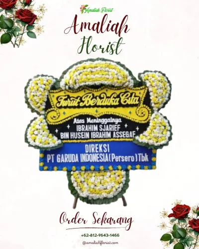 Papan Bunga Duka di Jatiguwi